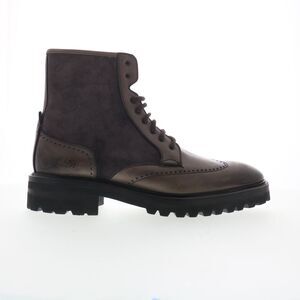 Di Bianco Mens Trento Gray Boots (NWT)